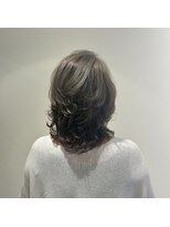 リュネッツ あざみ野店(lunettes)&nbsp;【コントラストハイライト】白髪ぼかしグレージュ