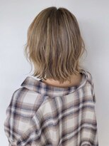 ノーブルスチュアート(NOBLE STUART)&nbsp;ラフな抜け感×ウェーブボブ