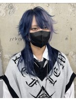 ガルテ(GARTE) ロングウルフカット/韓国風ウルフヘア/顔周りレイヤーカット