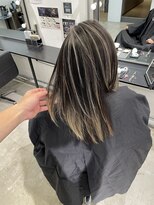 キング 高槻(K!ng) 縮毛矯正髪質改善ハイライトレイヤーカット高槻美容室エクステ