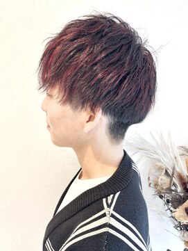 イソラヘアアトリエ(Isola hair atelier) 【Isola】ハイライト×メンズマッシュ