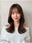 ＊20代30代40代◎小顔薄め前髪顔まわりカットくびれヘアレイヤー