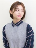 シースルーミニボブ