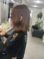 キング(K!ng) 縮毛矯正髪質改善ハイライトレイヤーカット枚方美容室エクステ