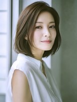 アルトリスト(Altruist Aging×HAIR&SPA)&nbsp;★ダークアッシュ大人ガーリーボブ着物ミディアムレイヤーカット