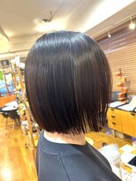 オーガニックマインド 坂戸 鶴ヶ島(organic+mind)&nbsp;ミニボブコンパクトボブ丸みグラデーション大人可愛いボブ