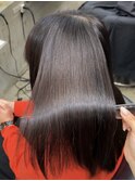 ミニウルフ髪質改善縮毛矯正酸性ストレートレイヤーカット