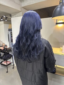 レックス 中野(rex) ブリーチ/ネイビーブルー