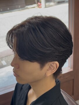 アミーゴ(AMIGO) ブリーチなしブラウンカラー×ニュアンスパーマ