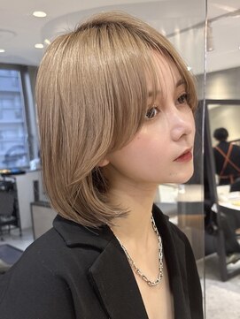 アスター 天神大名店(Aster) 福岡で叶う/オリーブグレー/小顔に見えるヘア/ココアベージュ