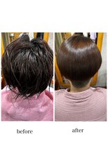 ブージーへアー(bougie hair)&nbsp;潤艶髪質改善ストレート