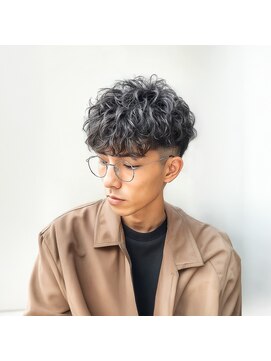 メンズパーマ×スパイラルパーマ