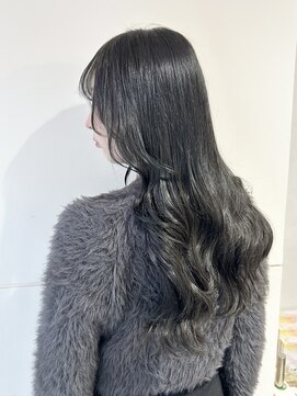 クラゲヘアー/小顔/ココアベージュ/オリーブグレー/天王町AI122