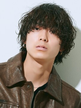 エルマーク 四条烏丸(L-MARK) メンズウルフ/men's/スパイラルパーマ/波巻き/ツイスパ