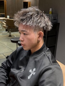 ロンド ラマ 岐阜(Lond bla-ma) Lond bla-ma 岐阜 畑中 希望  メッシュツイストジェットモヒカン