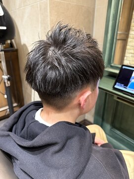 モナン(monan) キッズカットキッズショートキッズフェードツーブロイメチェン