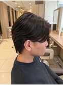 根元の立ち上がり、毛流れ叶えます。【カルマパーマ】
