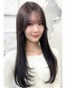 【6月7月限定 ブリーチ毛OK】デザイン縮毛矯正+髪質改善Absolute ¥35200→
