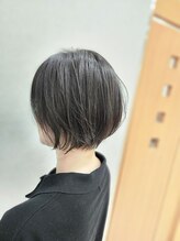 ネクサス NEXUS&nbsp;癖毛を活かす大人ショートボブで朝のセットをもっと楽に