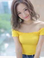 アグヘアースウィート 名駅店(Agu hair sweet)&nbsp;くせ毛風大きめニュアンスカール