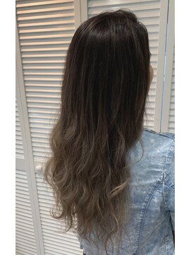 エイト 沖縄豊崎店(EIGHT toyosaki) 【EIGHT 豊崎】お客様スタイル_イルミナカラーバレイヤージュ