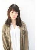 セミロングスタイル