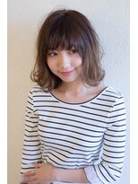 エルサフィロ キタハマ(el zafiro kitahama)&nbsp;【el zafiro kitahama】グラデーションエアリーミディボブ☆