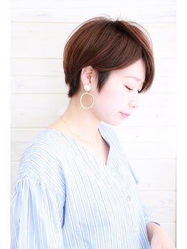 オーシャン(Ocean) [OCEAN Hair&Life]大人可愛い☆ベリーショート☆ネイビーカラー