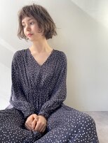 ガレージ バイ グリーン 原宿 表参道(Garage by green)&nbsp;【loki】ミニボブ×ニュアンスパーマ