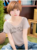 サラツヤ外国人風★小顔前下がりボブショートc4大宮10代20代30代