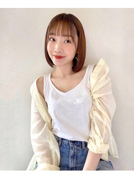 レイラバイアフロート 吉祥寺(Lila by afloat) つるんとボブ【アフロート吉祥寺 緒方】