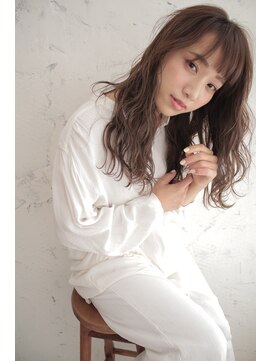 フロート 小阪店(float) ショコラブラウン_マロンベージュ Aラインボブ かきあげ