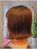 切りっぱなしボブ