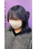 アンリップ ジー(salon unripＧ)&nbsp;m.m#ブルーカラー