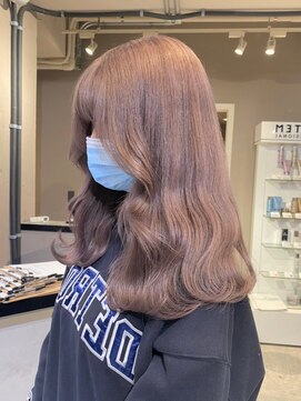 ベレーザ 渋谷(BELEZA) ba241フェザーバングモカブラウングレーベージュヴェールカラー