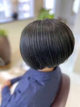 マーブル(marble) ブルーメッシュショート