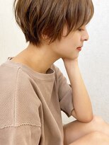 セブンルックス モカ 宇都宮鶴田店(7LOOKS mocha) 柔らかミルクティベージュ×華奢見えショートボブ