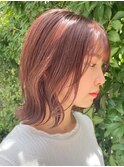 ★高発色＊ピンクベージュ/インナーカラー/髪質改善/ヘッドスパ