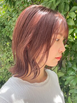 シロ(SiLO) 高発色＊ピンクベージュ/インナーカラー/髪質改善/ヘッドスパ