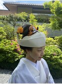 地毛結日本髪