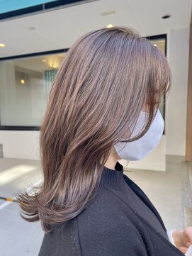 ヘアーメイクオズ(hair make O/S) ヘアーメイクオズ＆金あゆみ　艶☆ベージュブラウン