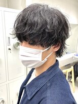 波巻きスパイラルパーマツイストスパイラルパーママッシュウルフ