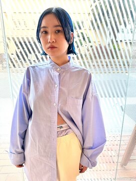 イロ(IRO) deep blue×bob