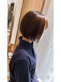 ★小顔愛されショート大人ガーリーチョコレート★Gokan/YAGI