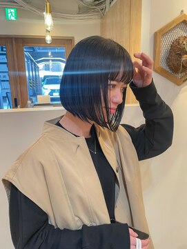 ルアウハク 梅田(LUAU Haku) ・One Length Cut BOB・【Haku/梅田/タクノ】