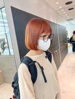 ロンドシエル 横浜(Lond ciel)&nbsp;オレンジがボブがキテマス【阿部もえる】横浜