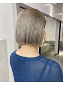 ダブルカラーグレージュカラーケアブリーチハイトーンカラー
