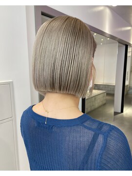 ゲーム 原宿店(GAME) ダブルカラーグレージュカラーケアブリーチハイトーンカラー