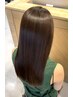 【毛髪エステ】髪質改善トリートメント+小顔矯正カット　¥11550→¥9350