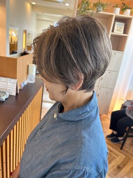 エンテ(en-te:) 白髪ぼかし　ハイライト